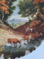 Prachtig wandbord van kunstenaar J.C. Hunnik, Ophalen of Verzenden