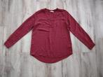 Prachtige bordeaux rode blouse met lange mouwen H&M, maat M., Kleding | Dames, Blouses en Tunieken, Maat 38/40 (M), H&M, Onb, Ophalen of Verzenden