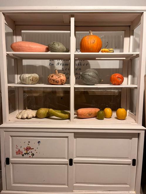 Buffetkast wit dubbelzijdig, Huis en Inrichting, Kasten | Buffetkasten, Gebruikt, 200 cm of meer, 150 tot 200 cm, 25 tot 50 cm