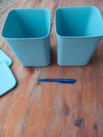 2 Nieuwe Tupperware bewaarkommen 1.8 liter, Huis en Inrichting, Keuken | Tupperware, Ophalen of Verzenden, Nieuw, Groen, Overige typen