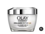 Olay Collagen Peptide 24 Day Cream SPF30 50ml, Nieuw, Gehele gezicht, Ophalen of Verzenden, Verzorging