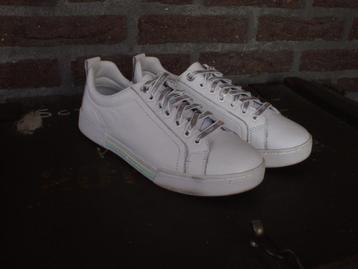 Witte leren Tommy Hilfiger Sneakers Maat 37 beschikbaar voor biedingen
