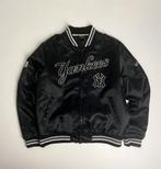 Majestic NY Yankees varsity jacket UNISEX, Kleding | Heren, Jassen | Zomer, Verzenden, Zwart, Maat 56/58 (XL), Zo goed als nieuw