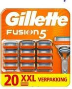 Gillette Fusion5 20 Scheermesjes, Sieraden, Tassen en Uiterlijk, Uiterlijk | Gezichtsverzorging, Ophalen, Nieuw, Gehele gezicht