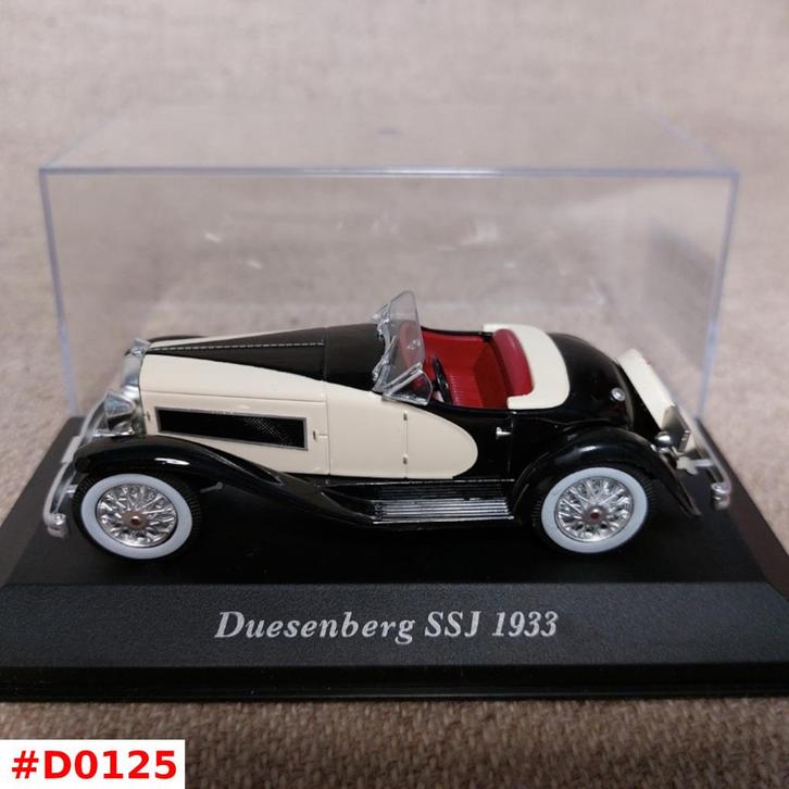 Duesenberg SSJ 1933 - IXO Altaya 1:43 NIEUW in OVP, Hobby en Vrije tijd, Modelauto's | 1:43, Nieuw, Auto, Overige merken, Ophalen of Verzenden