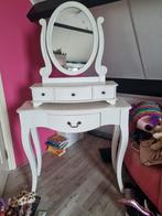 Kaptafel / Make-up Tafel met Spiegel, Ophalen, Gebruikt, 50 tot 100 cm, Minder dan 100 cm