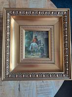 Schilderij L. Baars op Houten Paneel, Ophalen of Verzenden