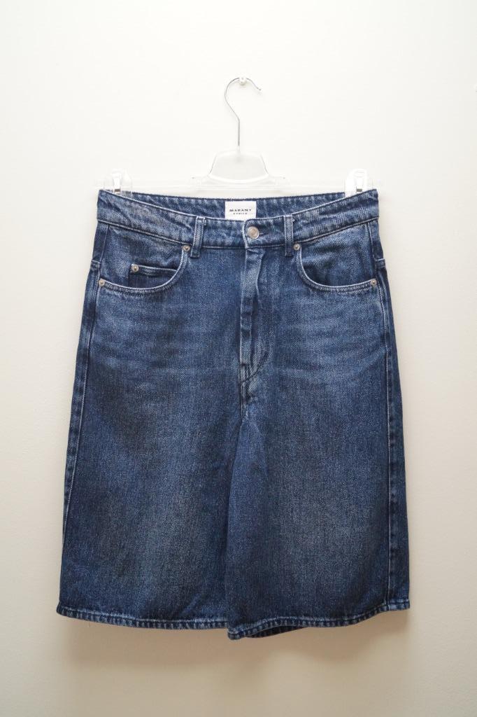 ISABEL MARANT Bermuda-Jorts Maat 36, Kleding | Dames, Broeken en Pantalons, Zo goed als nieuw, Maat 36 (S), Blauw, Kort, Verzenden
