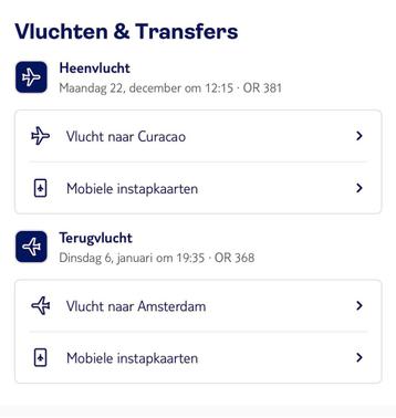 Vliegticket Curaçao beschikbaar voor biedingen