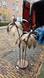 Koperen Hollywood regency palmboom lamp, Ophalen