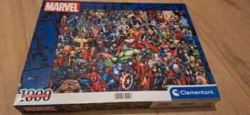 Marvel Impossible Puzzel - 1000 stukjes beschikbaar voor biedingen