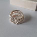 Ring met kleine echte pareltjes, Sieraden, Tassen en Uiterlijk, Ringen, Verzenden, Zo goed als nieuw, Dame