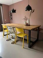 Eettafel 100x220, Huis en Inrichting, Tafels | Eettafels, Ophalen, Gebruikt, Eikenhout, 200 cm of meer
