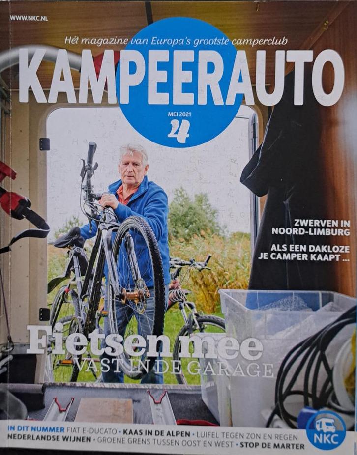 7x Kampeerauto magazine van de NKC, Caravans en Kamperen, Camper-accessoires, Ophalen of Verzenden