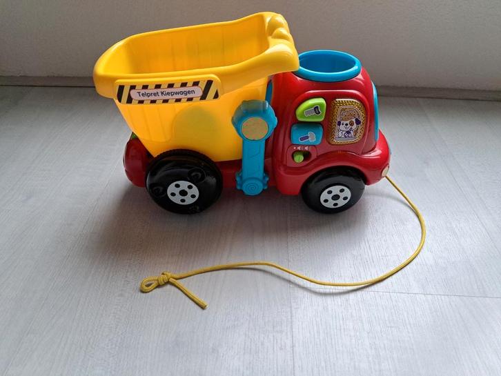 Te koop: vtech telpret kiepwagen, Kinderen en Baby's, Speelgoed | Vtech, Gebruikt, 6 maanden tot 2 jaar, Ophalen of Verzenden