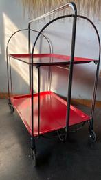 Vintage Bremshey Gerlinol Dinet serveerwagentje jaren 50/60, Ophalen of Verzenden, Rechthoekig, Kunststof