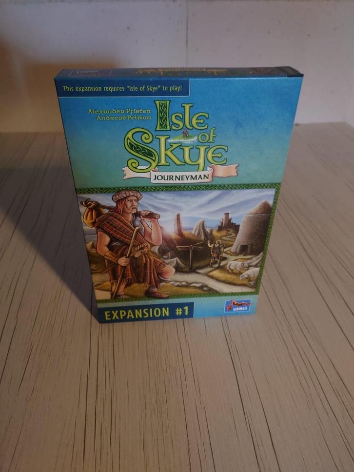 Isle of Skye; Journeyman, Hobby en Vrije tijd, Gezelschapsspellen | Bordspellen, Zo goed als nieuw, Een of twee spelers, Drie of vier spelers