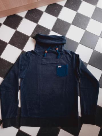 Petrol sweater met col pully maat S nieuwstaat donkerblauw beschikbaar voor biedingen