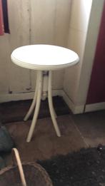 SALE⚠️ vintage tafel rond tafeltje bijzettafel plantentafel, Huis en Inrichting, Tafels | Bijzettafels, Rond, Ophalen of Verzenden