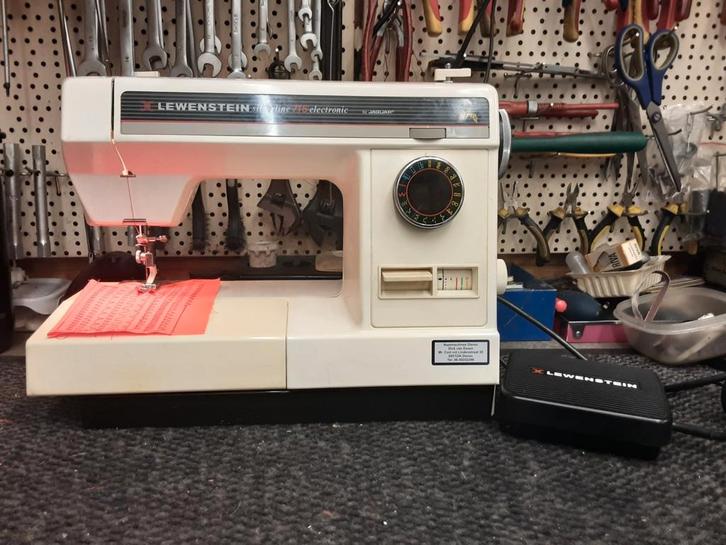 LEWENSTEIN SILVERLINE 716 NAAIMACHINE, Hobby en Vrije tijd, Naaimachines en Toebehoren, Gebruikt, Naaimachine, Overige merken
