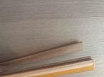 Nieuwe eiken plakplinten - 4 stuks. 250 cm per lengte, Doe-het-zelf en Verbouw, Plinten en Afwerking, Eiken, Nieuw, Ophalen of Verzenden