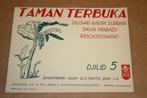 Taman Terbuka V - Zeldzaam Indonesisch schoolboekje 1950, Ophalen of Verzenden, Zo goed als nieuw