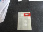 VINTAGE LEGO SYSTEM VOUWFOLDER ARCHITECTURE, Ophalen of Verzenden, Gebruikt, Lego