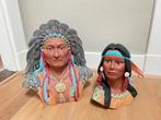 Indianen Beelden Set, Antiek en Kunst, Ophalen