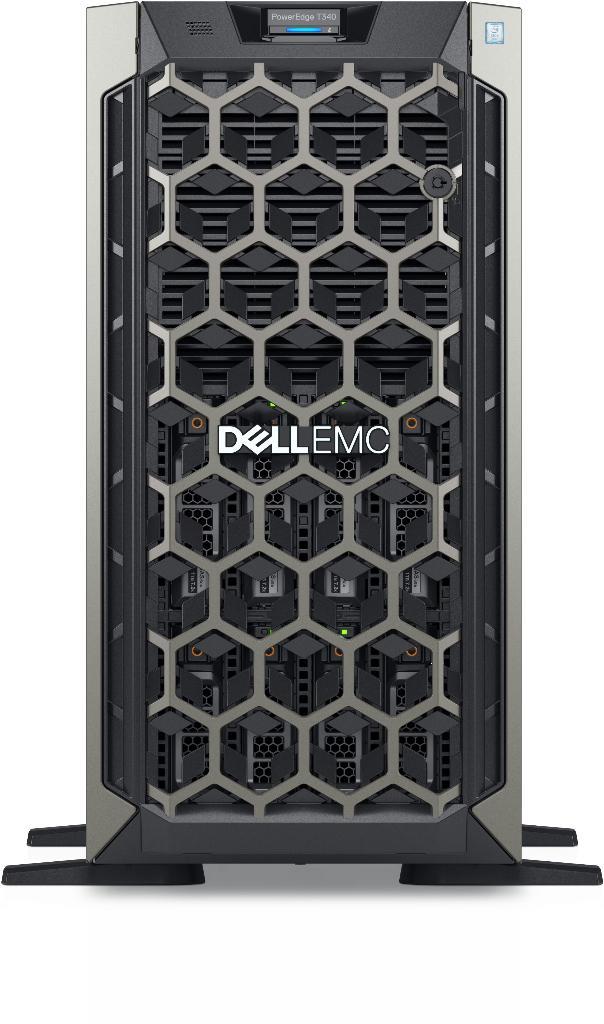 Dell T340 Windows Server Datacenter, Computers en Software, Servers, Gebruikt, 3 tot 4 Ghz, 128 GB, Hot swappable onderdelen, Ophalen