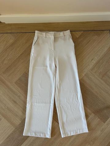 *NIEUW!* Off white broek / pantalon van H&M, maat S / 36 beschikbaar voor biedingen