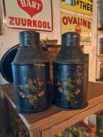 Set antieke blikken, Verzamelen, Blikken, Ophalen of Verzenden, Gebruikt, Overige