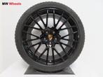 Originele Porsche 21 inch velgen Cayenne Coupe winterbanden, Auto-onderdelen, Banden en Velgen, Gebruikt, 275 mm, Banden en Velgen
