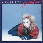 MARIETTA  -  Fire and ice, Gebruikt, 7 inch, Single, Ophalen of Verzenden