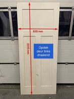 Klassiek model massieve opdek deur!, Doe-het-zelf en Verbouw, Ophalen, 80 tot 100 cm, Binnendeur, Zo goed als nieuw
