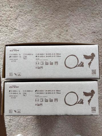 Nieuwe Shimano GRX ST-RX820 2x12 Remhendel Shifter Set beschikbaar voor biedingen
