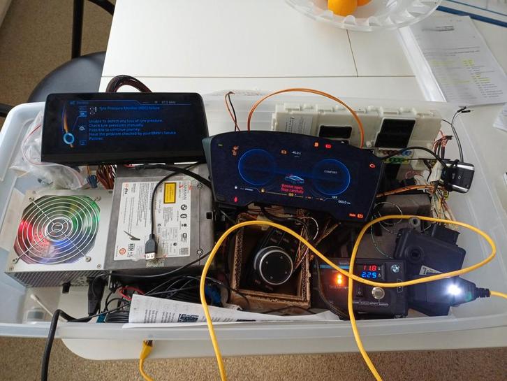BMW i8 testkit met bcm, tacho,headunit,ecu,sleutel, transm.e, Auto-onderdelen, Overige Auto-onderdelen, BMW, Gebruikt, Ophalen