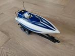 Playmobil aanhanger + boot, Kinderen en Baby's, Speelgoed | Playmobil, Ophalen, Gebruikt