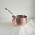 Eenhoorn wegro Dikwandige koperen pan sauspan steelpan, Ophalen of Verzenden, Gebruikt, Rvs, Koekenpan of Braadpan