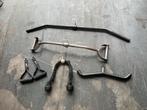 Accessoires set voor lat pul pully pulley, Sport en Fitness, Fitnessmaterialen, Gebruikt, ., Accessoires set, Overige typen