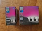 5x Philips Hue GU10 400 Lumen White & Color Ambiance - Nieuw, Huis en Inrichting, Lampen | Losse lampen, Led-lamp, Minder dan 30 watt