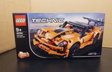 LEGO Technic Chevrolet Corvette ZR1 (42093) – Nieuw in Doos beschikbaar voor biedingen