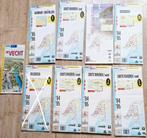 8 oude waterkaarten,nieuwstaat!ANWB,rivieren,Biesbosch,Vecht, Ophalen of Verzenden, Nieuw, Overige typen