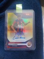 Marcos Alonso Autograph Gold /50 Barcelona Team Set 2023-24, Ophalen of Verzenden, Zo goed als nieuw, Losse kaart