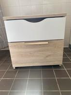 IKEA bed met bureau en nachtkastje, Huis en Inrichting, Badkamer | Badkamermeubels, Ophalen, Zo goed als nieuw, 25 tot 50 cm, Minder dan 100 cm
