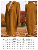 Harris Wharf London wollen jas - maat 38, Maat 38/40 (M), Harris Wharf London, Geel, Ophalen of Verzenden