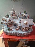 Verlicht kerstdorp, Ophalen