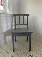 Grijze stoel HK Living, Huis en Inrichting, Stoelen, Ophalen, Gebruikt, Industrieel, Hout