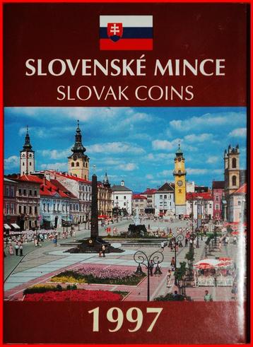 Ⰶ RARITY: SLOVAKIA MINT SET 7 COINS 1997 BU! JUST PUBLISHED! beschikbaar voor biedingen