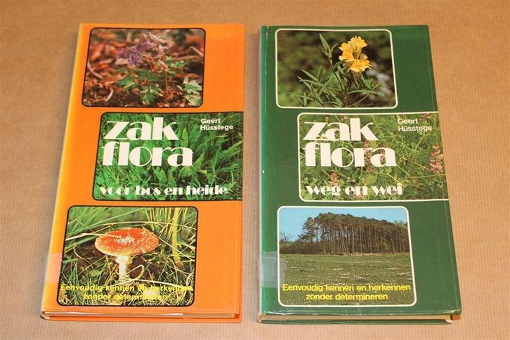 2 Delen Zakflora — Eenvoudig Kennen en Herkennen, Boeken, Natuur, Gelezen, Ophalen of Verzenden