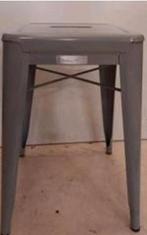 Grijs metalen krukje kitchen trent 45.5 cm hoog, Ophalen, Zo goed als nieuw, IJzer